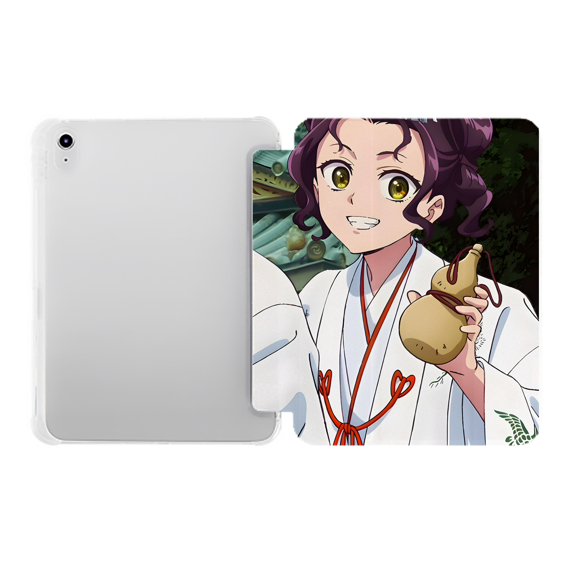（画像用） 薬屋のひとりごと The Apothecary Diaries IPad ケース ペン収納付き 三つ折りスタンド PUレザー×シリコン 対応機種9.5/10.5/10.9インチ